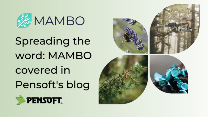Spreading the word: MAMBO covered in Pensoft's blog