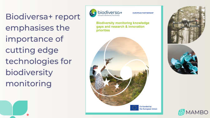 Biodiversa+ report emphasises the importance of cutting edge technologies for biodiversity monitoring