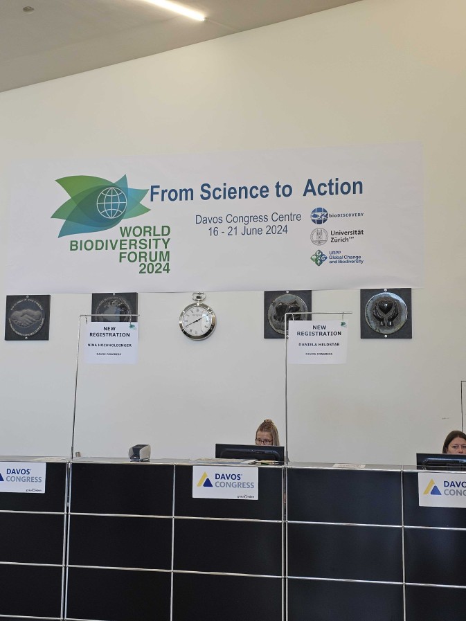 MAMBO attends the 3rd World Biodiversity Forum and promotes the project's first policy brief