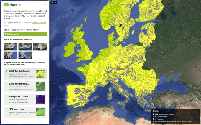 MALPOLON framework enables the development of GeoPl@ntNet