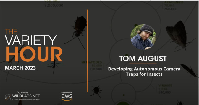 Creating a community around developing Autonomous Camera Traps for Insects - Podcast Talk by Dr. Tom August