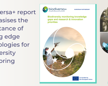 Biodiversa+ report emphasises the importance of cutting edge technologies for biodiversity monitoring